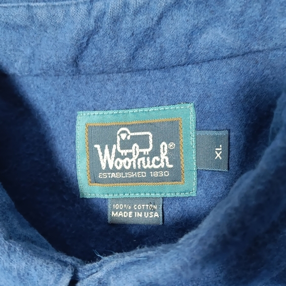 Woolrich Vintage Flannel men's button down shirt. Size XL - Picture 10 of 10
